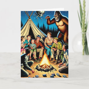 Tarjeta Disfruta de un verano divertido   Manteniéndose en