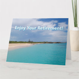 Tarjeta ¡Disfruta Tu Jubilación!