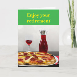 Tarjeta Disfruta tu jubilación.