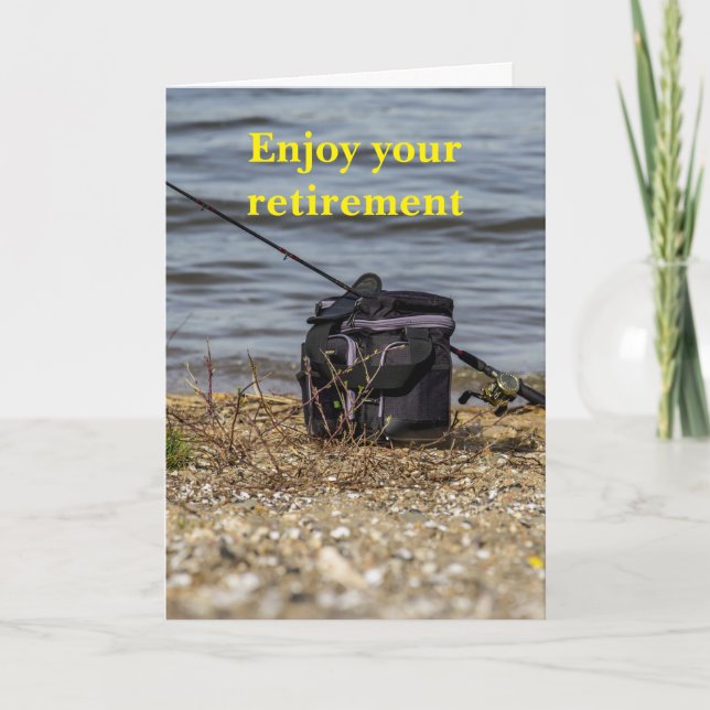 Tarjeta Disfruta tu jubilación. (Anverso)