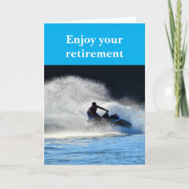 Tarjeta Disfruta tu jubilación.