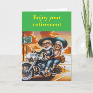 Tarjeta Disfruta tu jubilación.