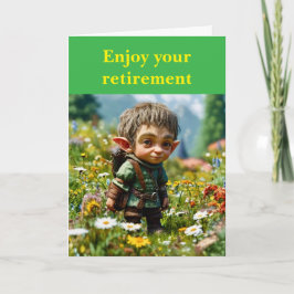 Tarjeta Disfruta tu jubilación.