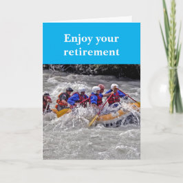 Tarjeta Disfruta tu jubilación.