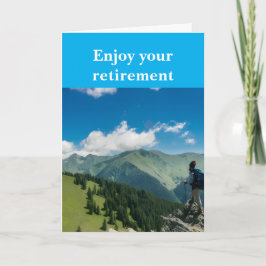 Tarjeta Disfruta tu jubilación.