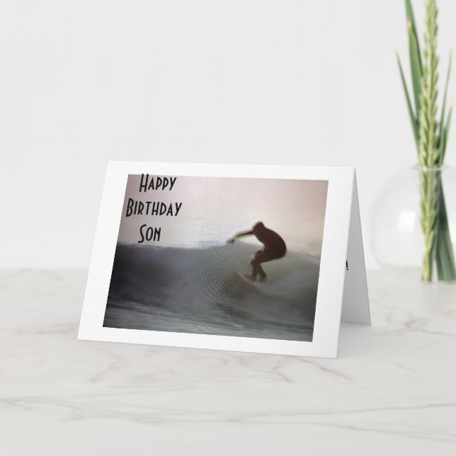 TARJETA DISFRUTE DE TU HIJO CUMPLEAÑOS (Anverso)