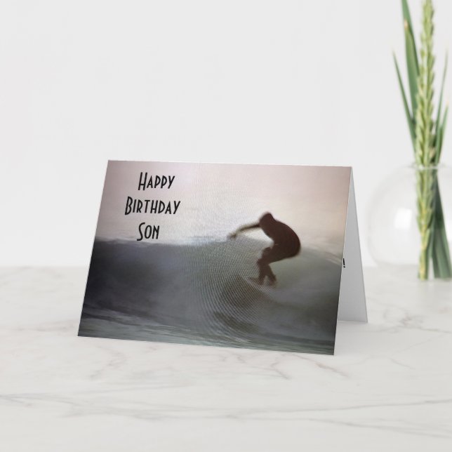 TARJETA DISFRUTE DE TU HIJO CUMPLEAÑOS (Anverso)