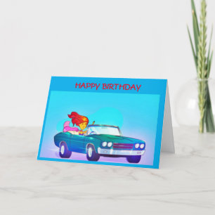 TARJETA **DISFRUTE** EL VIAJE EN *****CUMPLEAÑOS****
