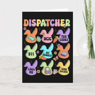 Tarjeta Dispatcher Pascua Conejo Lindo Coqueta Vaquera Est