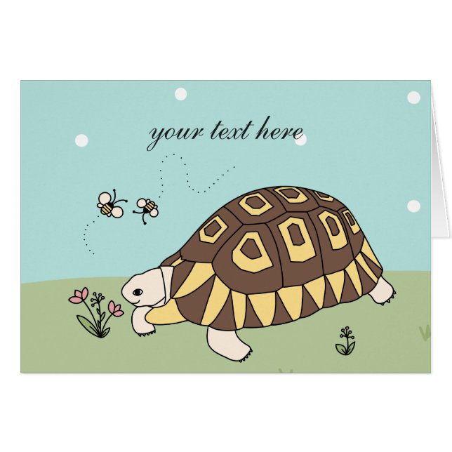 Tarjeta dispuesta en ángulo personalizable de la (Anverso (Horizontal))