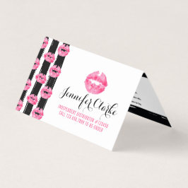 Tarjeta Distribuidor de lápiz labial Cómo aplicar / consej