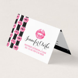 Tarjeta Distribuidor de lápiz labial Cómo aplicar / consej