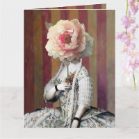 Diva con Máscara Floral On y Off