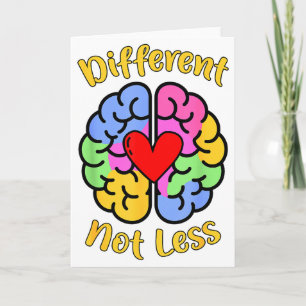 Tarjeta Diversidad Neurodiversidad Dislexia Autismo Concie