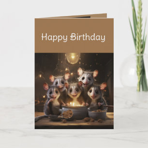 Tarjeta Diversión de cumpleaños de parte de todos nosotros