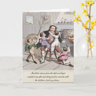 Tarjeta Diversión de escapada Regencia Viaje de chicas Jan