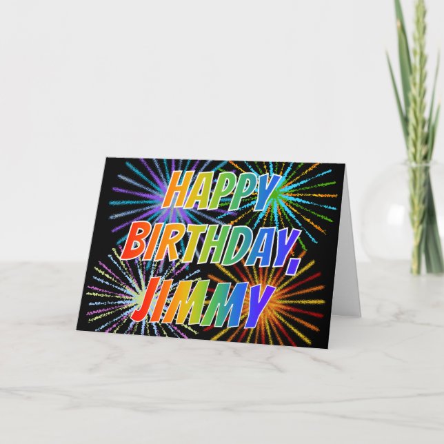 Tarjeta Diversión "FELIZ CUMPLEAÑOS " de la "BARRETA" del (Anverso)