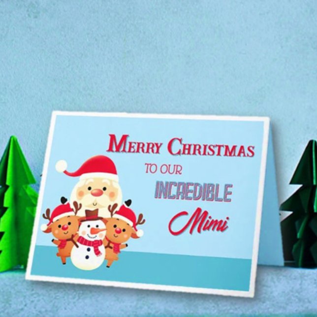 Tarjeta ¡Diversión! Feliz Navidad Mimi (Subido por el creador)
