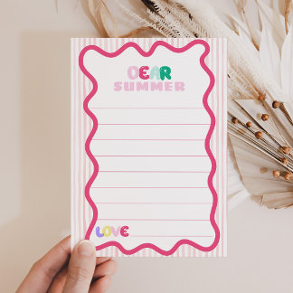 Tarjeta Diversión para ser una niña de cápsula del tiempo