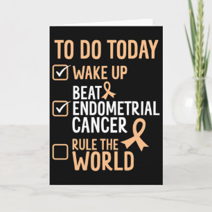 Tarjeta Diversión Vence Cáncer Endometrial Rige El Mundo -