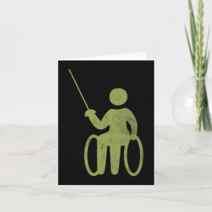 Tarjeta Diversos dichos para usuarios de sillas de ruedas