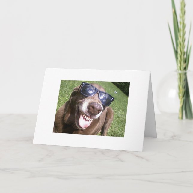 tarjeta divertida (Anverso)