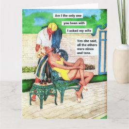 Tarjeta Divertida ama de casa de los años 50