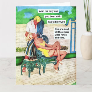 Tarjeta Divertida ama de casa de los años 50