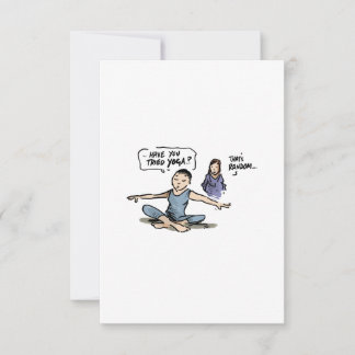 Tarjeta divertida contra el cáncer "hippie-cratic"