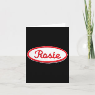 Tarjeta Divertida Cute Rosie El Trato Feminista Riveter