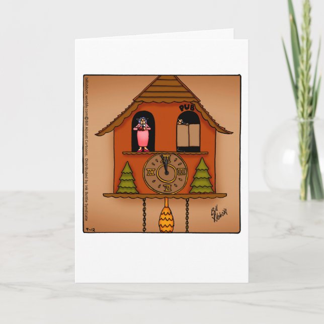 Tarjeta divertida de aniversario "Spectickles" (Anverso)