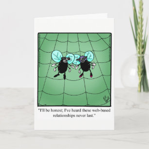 Tarjeta divertida de aniversario "Spectickles"