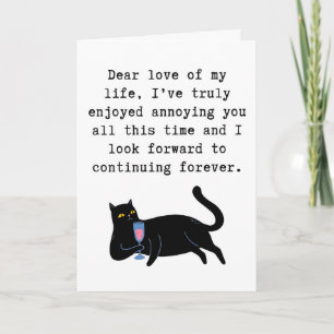 Tarjeta divertida de aniversario, Tarjeta humoríst