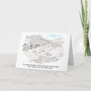 Tarjeta divertida de baile de tango