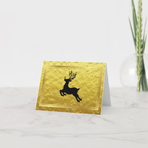 Tarjeta divertida de Chrismukkah del reno judío do