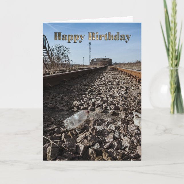 Tarjeta divertida de cumpleaños (Anverso)