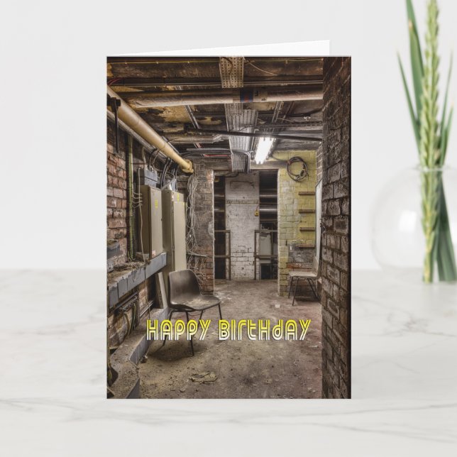 Tarjeta divertida de cumpleaños (Anverso)