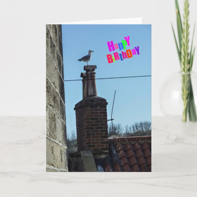 Tarjeta divertida de cumpleaños (Anverso)