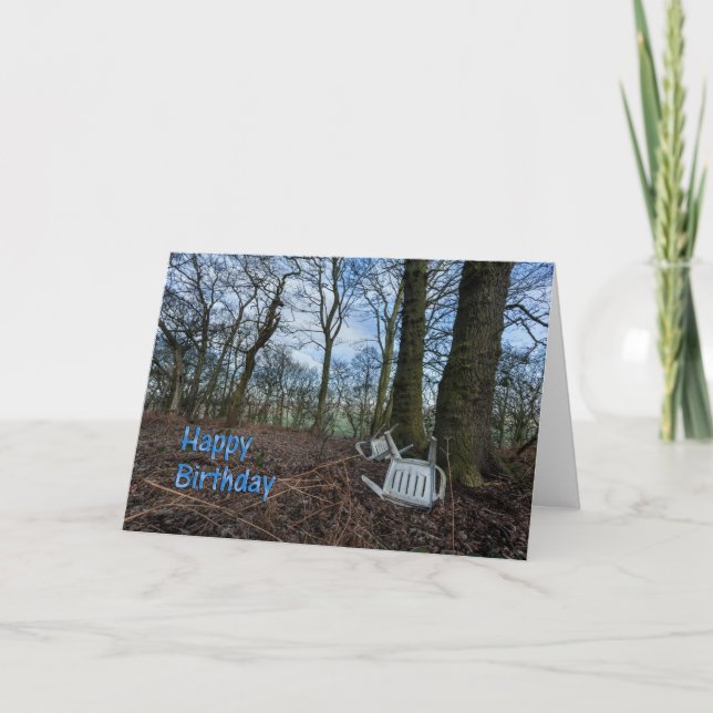 Tarjeta divertida de cumpleaños (Anverso)