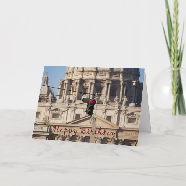 Tarjeta divertida de cumpleaños (Anverso)