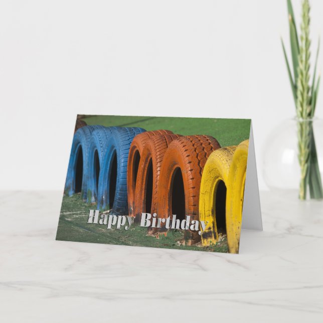 Tarjeta divertida de cumpleaños (Anverso)