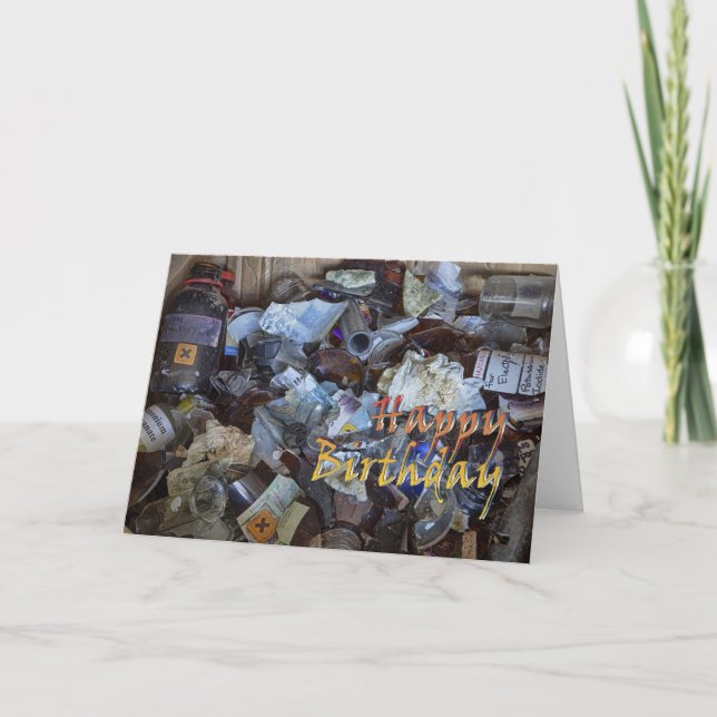 Tarjeta divertida de cumpleaños (Anverso)
