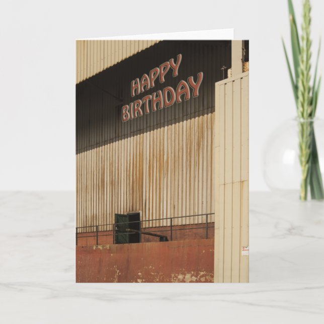 Tarjeta divertida de cumpleaños (Anverso)