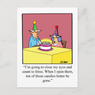 Tarjeta divertida de cumpleaños