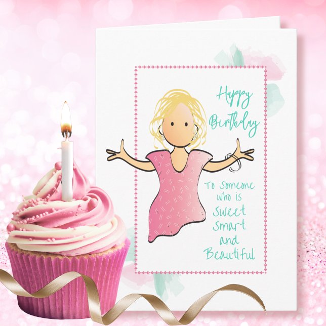 Tarjeta divertida de cumpleaños de dibujos animado (Subido por el creador)