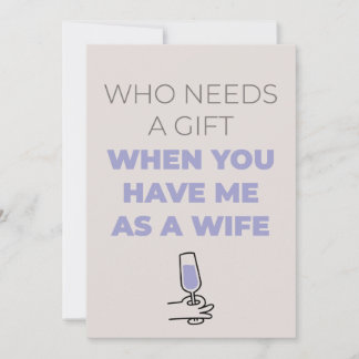 Tarjeta divertida de cumpleaños del marido