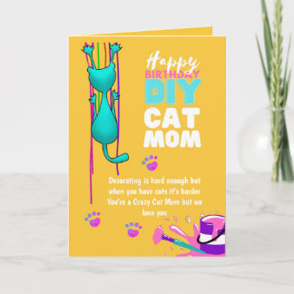 Tarjeta divertida de cumpleaños para la MAMÁ DE GA