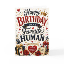 Tarjeta divertida de cumpleaños para marido, mi hu