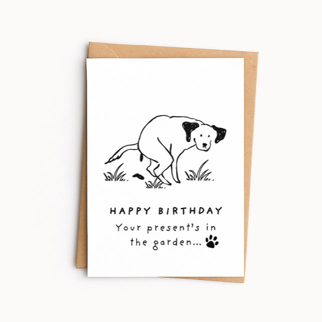 Tarjeta divertida de cumpleaños para perro - El re (Subido por el creador)