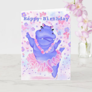 Tarjeta divertida de cumpleaños para Prima Balleri